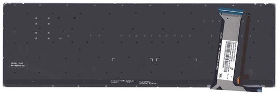 Клавиатура для ноутбука Asus (G771, N551) с подсветкой (Light), Black, (No Frame) RU - фото 3