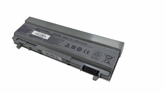 Усиленная аккумуляторная батарея для ноутбука Dell PT434 E6400 11.1V Grey 7800mAh OEM - фото 2