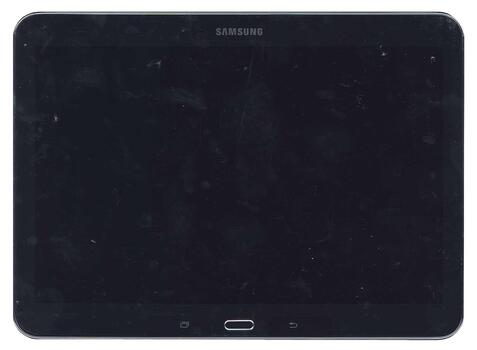 Матрица с тачскрином (модуль) для Samsung Galaxy Tab 4 10.1 SM-T530 черный с рамкой