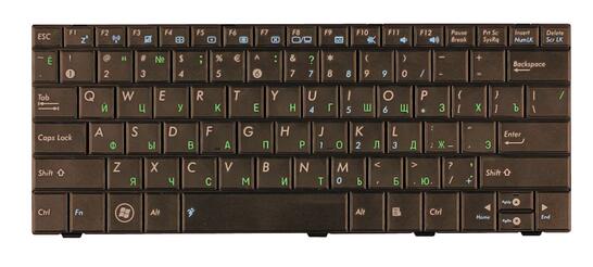 Клавиатура для ноутбука Asus EEE PC (1001HA) Black, RU - фото 2