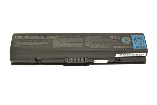 Аккумуляторная батарея для ноутбука Toshiba PA3534U Satellite A200 10.8V Black 4400mAh Orig - фото 4