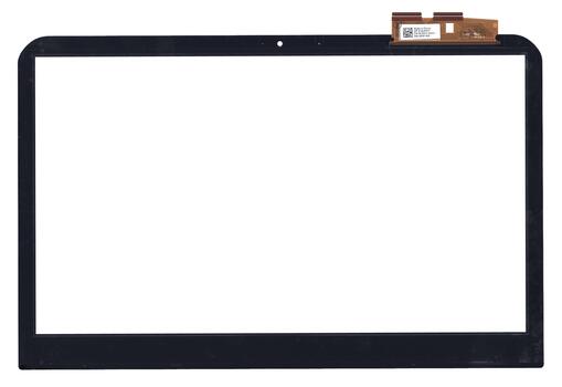 Тачскрин (Сенсорное стекло) для ноутбука Dell Inspiron 14R 5421, 3421, черный - фото 2