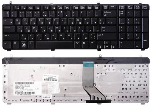 Клавиатура для ноутбука HP Pavilion (DV7-2000) Black, RU