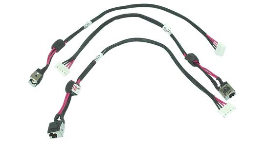 Разъем питания для ноутбука Lenovo IdeaPad G430, G430A, G450, G450A, G450M, G455, G460, G465, G550, G555, G560, G565, Z560, Z565 с кабелем HY-LE030, 23 см