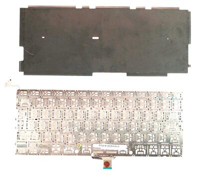 Клавиатура для ноутбука Apple MacBook Pro (A1278) Black, (No Frame), RU - фото 8