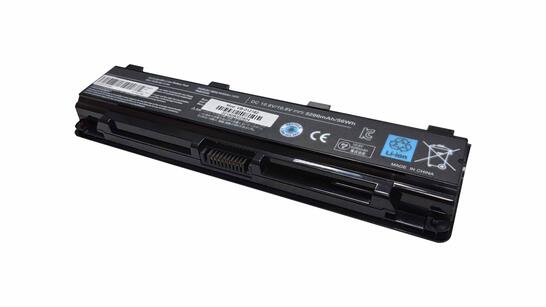 Аккумуляторная батарея для ноутбука Toshiba PA5024U Satellite C800 10.8V Black 5200mAh OEM - фото 2