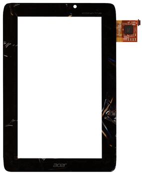 Тачскрин (Сенсорное стекло) для планшета Acer Iconia Tab A110 черный