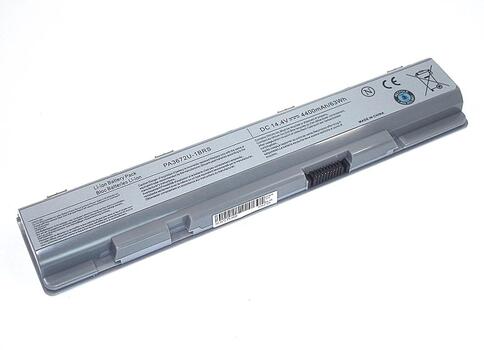 Аккумуляторная батарея для ноутбука Toshiba PA3672U-1BRS Satellite E100 14.4V Silver 4000mAh OEM - фото 6
