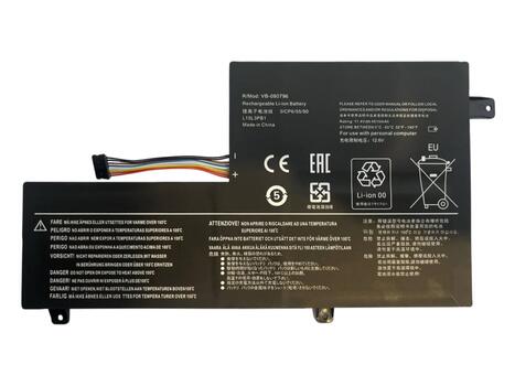 Аккумуляторная батарея для ноутбука Lenovo L15L3PB1 IdeaPad 320S-14IKB 1470 11.4V Black 4510mAh OEM