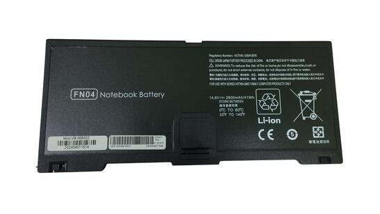 Аккумуляторная батарея для ноутбука HP Compaq HSTNN-DB0H ProBook 5330M 14.8V Black 2800mAh OEM - фото 6