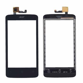 Тачскрин (Сенсорное стекло) для смартфона Acer Liquid Z4 Z140, Z160 черное