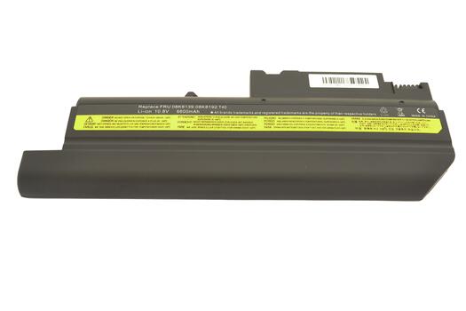 Усиленная аккумуляторная батарея для ноутбука Lenovo-IBM 08K8194 ThinkPad T42 10.8V Black 6600mAh OEM - фото 4