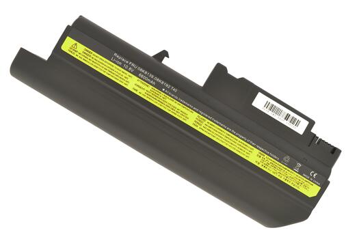 Усиленная аккумуляторная батарея для ноутбука Lenovo-IBM 08K8194 ThinkPad T42 10.8V Black 6600mAh OEM - фото 5