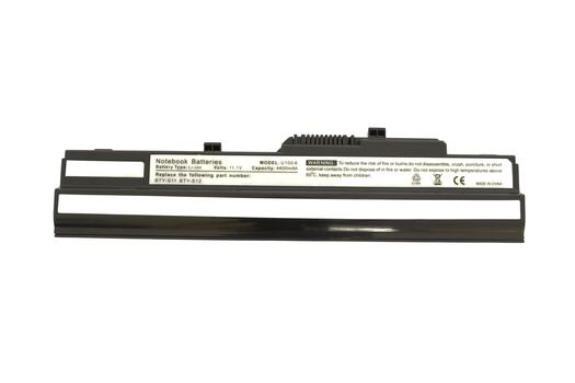 Аккумуляторная батарея для ноутбука MSI BTY-S12 Wind U100 11.1V Black 5200mAh OEM