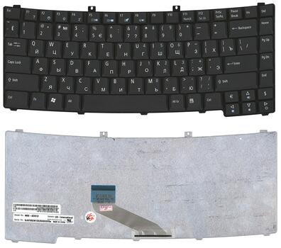 Клавиатура для ноутбука Acer TravelMate 3300, 3302, 3304, 3340 Black, RU Клавиатура для ноутбука Acer TravelMate 3300, 3302, 3304, 3340 Black, RU