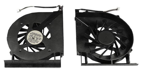 Вентилятор для ноутбука HP G61, G71, G61-100, CQ61-100, Compaq Presario CQ61, CQ71, 5V 0.5A 3-pin Forcecon