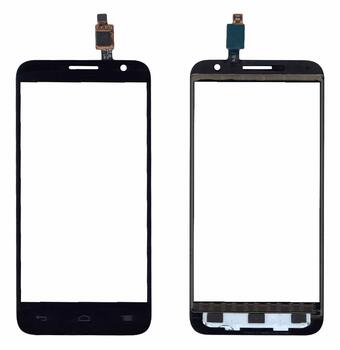Тачскрин (Сенсорное стекло) для смартфона Alcatel One touch Idol 2 Mini 6016D черное Тачскрин (Сенсорное стекло) для смартфона Alcatel One touch Idol 2 Mini 6016D черное