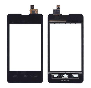 Тачскрин (Сенсорное стекло) для смартфона Explay A351 Solo черное