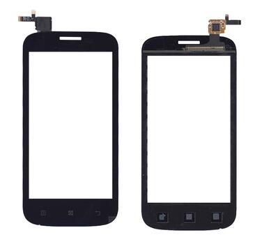 Тачскрин (Сенсорное стекло) для смартфона Lenovo A760 черное Тачскрин (Сенсорное стекло) для смартфона Lenovo A760 черное