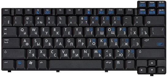 Клавиатура для ноутбука HP Compaq (NX7300, NX7400) Black, RU - фото 2