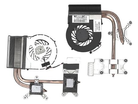 Система охлаждения для ноутбука HP 5V 0,5А 3-pin Forcecon HP Envy 17