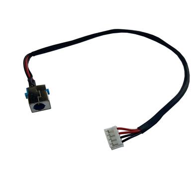 Разъем питания для ноутбука Acer Aspire 7250 c кабелем (черный)