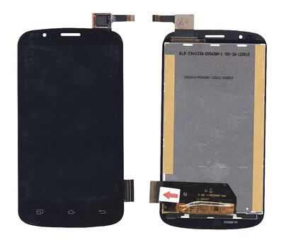 Матрица с тачскрином (модуль) для DNS S4504 черный