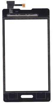 Тачскрин (Сенсорное стекло) для смартфона LG Optimus L5 II E450 черный - фото 2