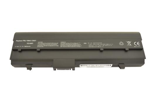 Усиленная аккумуляторная батарея для ноутбука Dell Y9943 Inspiron 640m 11.1V Black 7800mAh OEM - фото 4