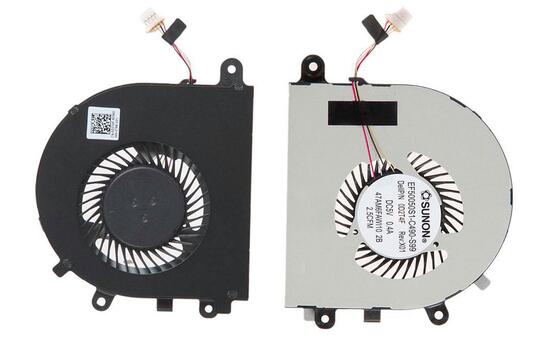 Вентилятор для ноутбука Dell Insipiron 15 7547, 7548, 5V 0.4A 4-pin SUNON