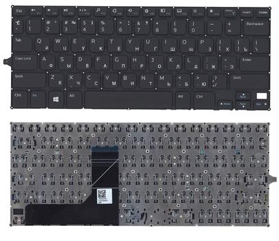Клавиатура для ноутбука Dell Inspiron (11-3147) Black, (No Frame), RU - фото 6