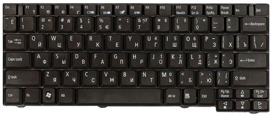 Клавиатура для ноутбука Acer TravelMate (3000, 3010, 3020, 3030, 3040) Black, RU Клавиатура для ноутбука Acer TravelMate (3000, 3010, 3020, 3030, 3040) Black, RU - фото 2