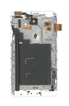 Матрица с тачскрином (модуль) для Samsung Galaxy Note 1 GT-N7000 белый с рамкой Матрица с тачскрином (модуль) для Samsung Galaxy Note 1 GT-N7000 белый с рамкой