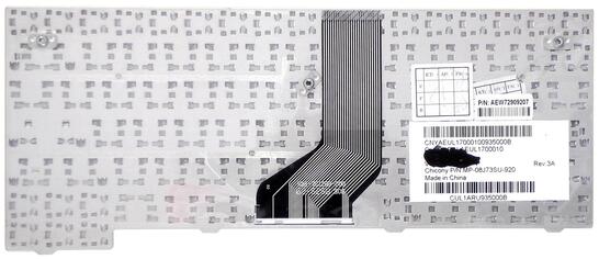 Клавиатура для ноутбука LG (X110, X120) White, RU - фото 3