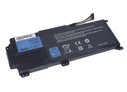 Аккумуляторная батарея для ноутбука Dell V79Y0 XPS 14Z Ultrabook 14.8V Black 3900mAh OEM - фото 6