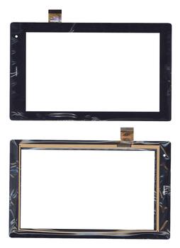Тачскрин (Сенсорное стекло) для планшета TPT-070-360 черный для Megafon Login 3 (Мегафон Логин 3). Габариты 113 х 186, Шлейф: TPT-070-360 FHX FL-070-290