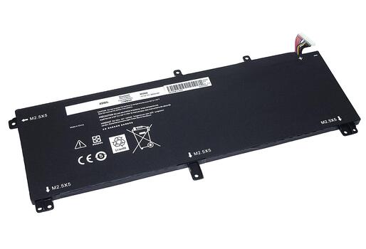 Аккумуляторная батарея для ноутбука Dell 0H76MY Precision M3800 11.1V Black 4400mAh OEM - фото 6
