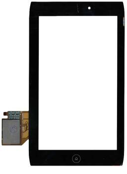 Тачскрин (Сенсорное стекло) для планшета Acer Iconia Tab A100, A101 черный