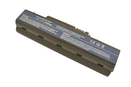 Усиленная аккумуляторная батарея для ноутбука Acer AS07A31 Aspire 2930 11.1V Black 10400mAh OEM - фото 3