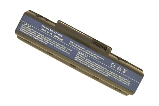 Усиленная аккумуляторная батарея для ноутбука Acer AS07A31 Aspire 2930 11.1V Black 10400mAh OEM - фото 5