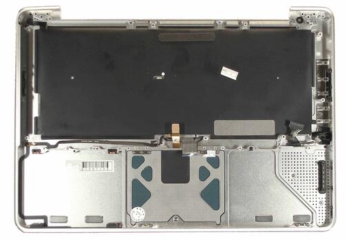 Клавиатура для ноутбука Apple MacBook Pro (A1278) 2011 Black, (Silver TopCase), RU (горизонтальный энтер) - фото 7