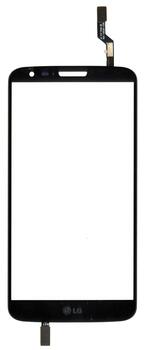 Тачскрин (Сенсорное стекло) для смартфона LG G2 D802 черный
