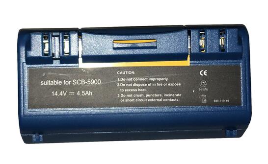 Аккумулятор для пылесоса iRobot Scooba 5900 3500mAh 14.4V синий