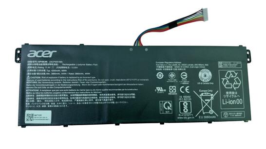 Аккумуляторная батарея для ноутбука Acer AP18C4K Aspire 5 A515-54 11.4V Black 4200mAh Orig