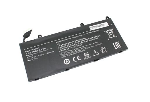 Аккумуляторная батарея для ноутбука Xiaomi N15B01W MI Ruby 15.6 15.4V Black 2630mAh OEM
