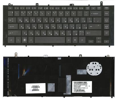 Клавиатура для ноутбука HP ProBook (4425S) Black, (Black Frame) RU Клавиатура для ноутбука HP ProBook (4425S) Black, (Black Frame) RU