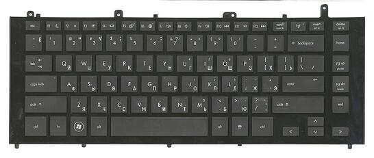 Клавиатура для ноутбука HP ProBook (4425S) Black, (Black Frame) RU Клавиатура для ноутбука HP ProBook (4425S) Black, (Black Frame) RU - фото 2