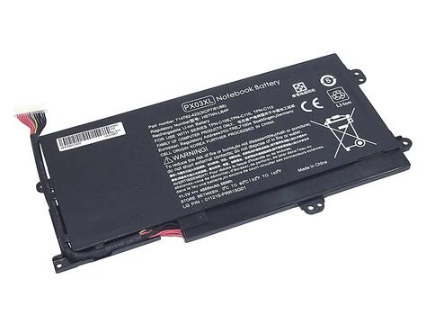 Аккумуляторная батарея для ноутбука HP PX03XL Envy 14 11.1V Black 4500mAh OEM - фото 6