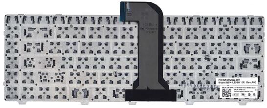 Клавиатура для ноутбука Dell Inspiron (14-3421, 14R-5421) Black, (Black Frame), RU - фото 3