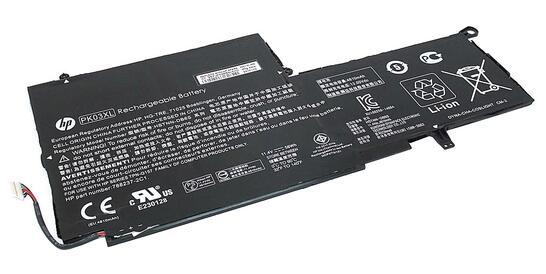 Аккумуляторная батарея для ноутбука HP PK03XL Spectre Pro x360 11.4V Black 4810mAh Orig